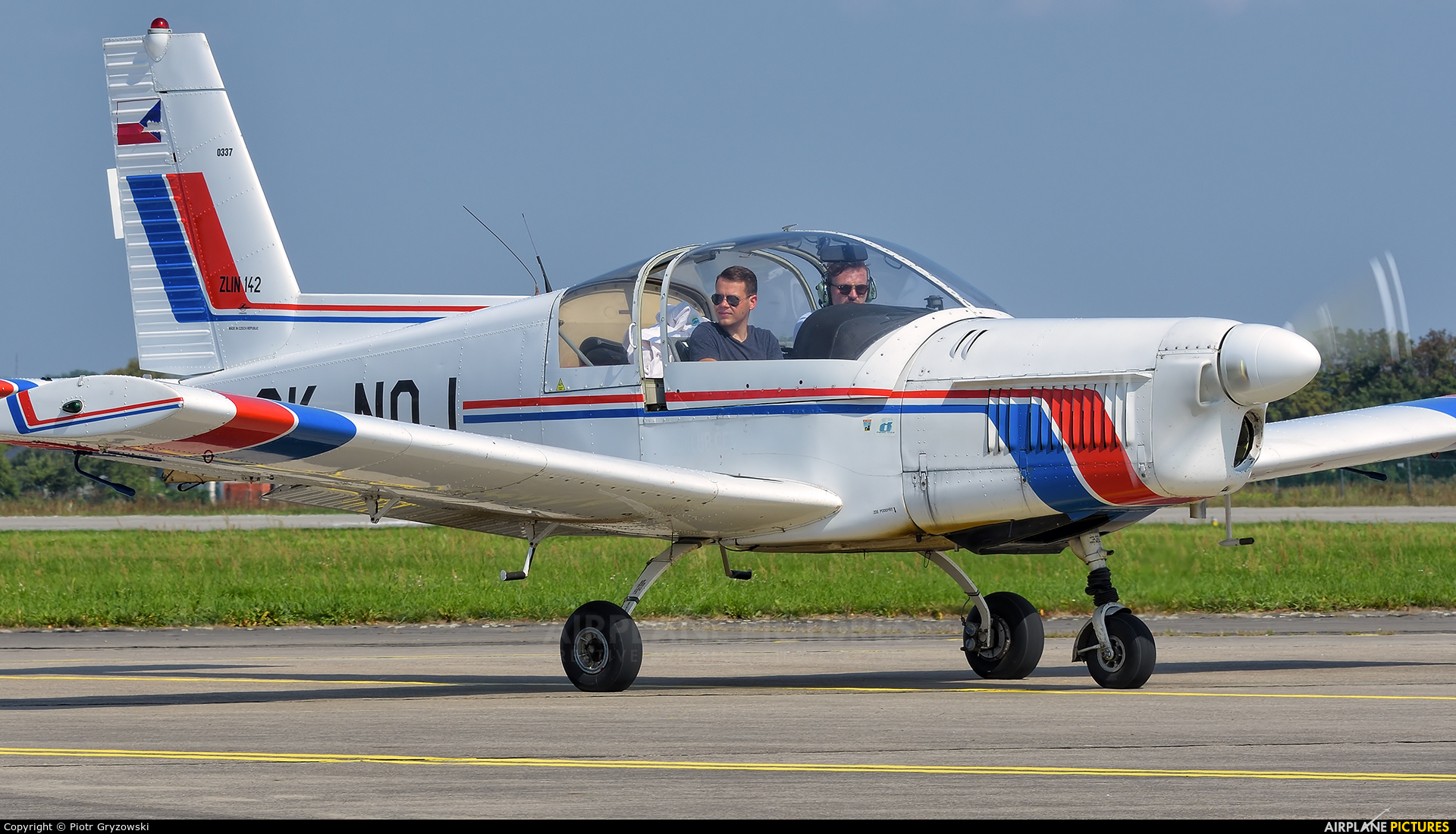 Private OK-NOJ aircraft at Hradec Králové