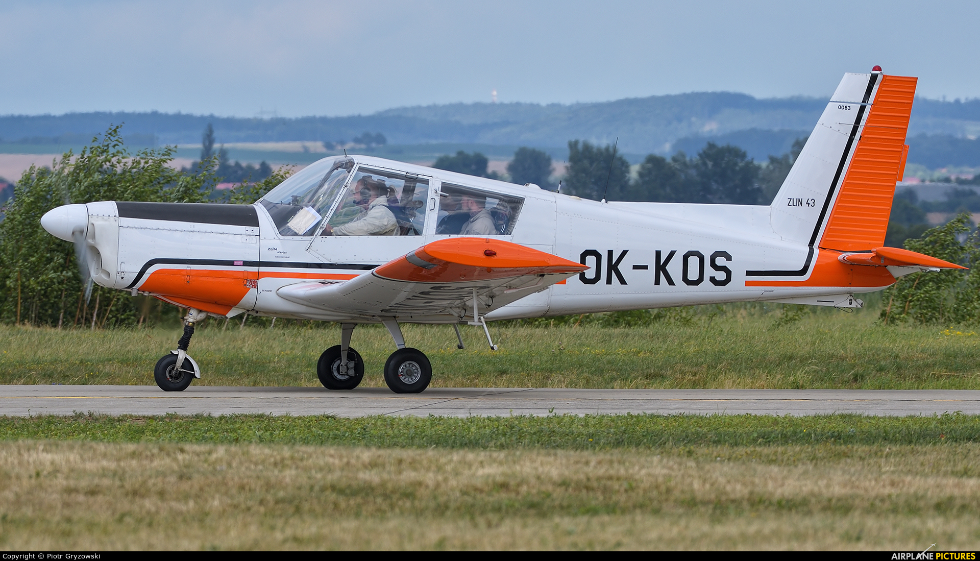 Private OK-KOS aircraft at Přerov