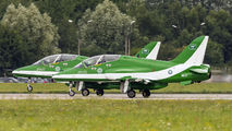 8821 - Saudi Arabia - Air Force: Saudi Hawks British Aerospace Hawk T.1/ 1A aircraft