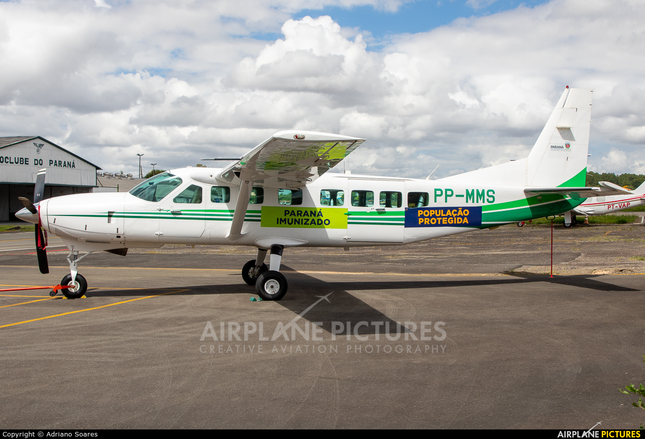 Private PP-MMS aircraft at Curitiba - Bacacheri
