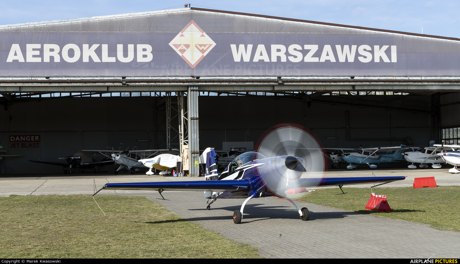 Private SP-EKS aircraft at Warsaw - Babice