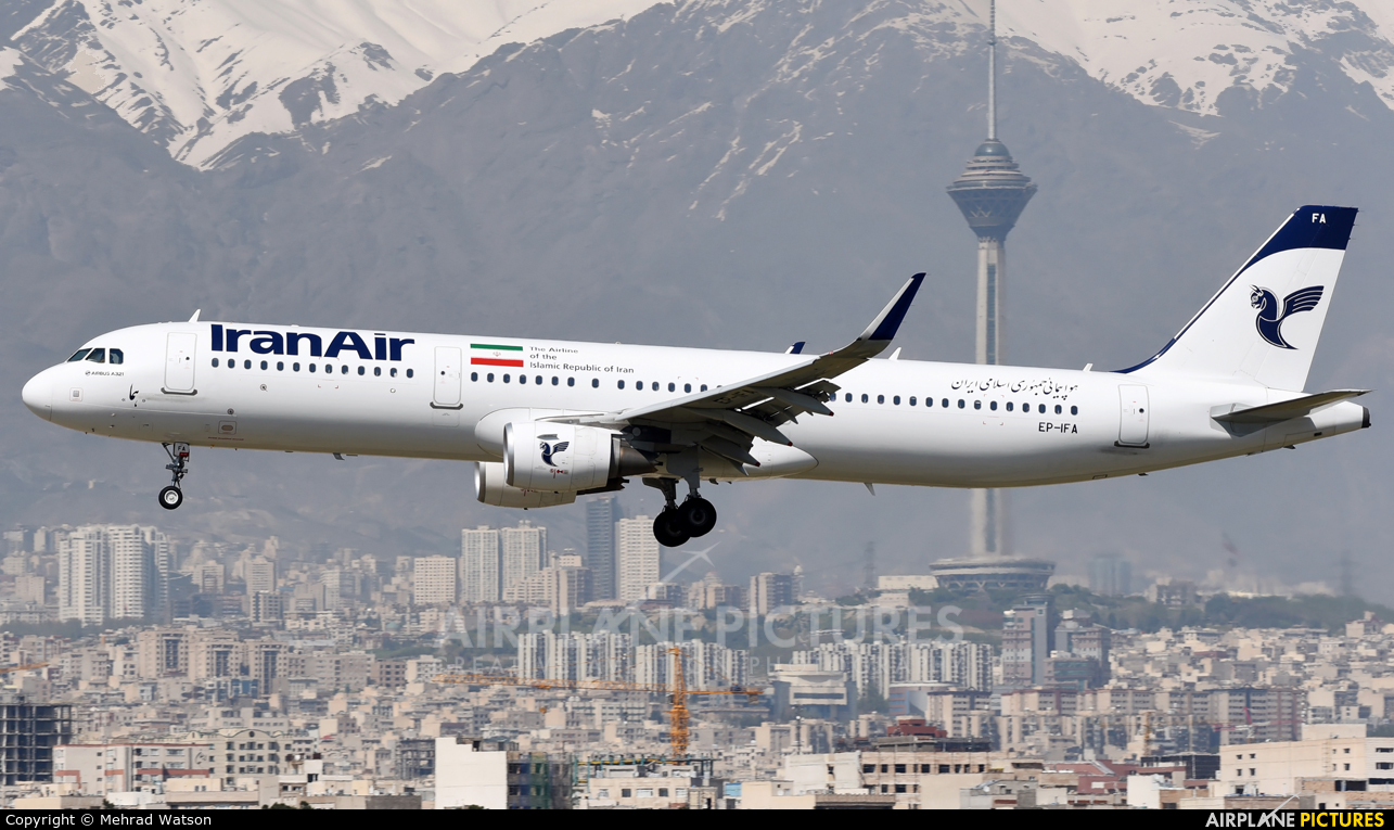 Iran Air EP-IFA aircraft at Tehran - Mehrabad Intl