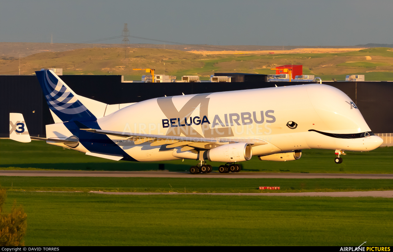 Airbus Transport International F-GXLI aircraft at Madrid - Getafe