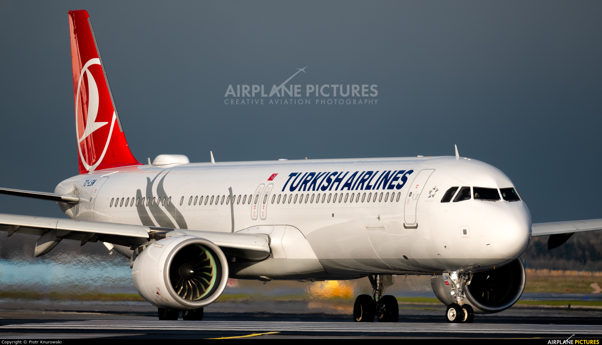 Turkish Airlines TC-LSM aircraft at Frankfurt