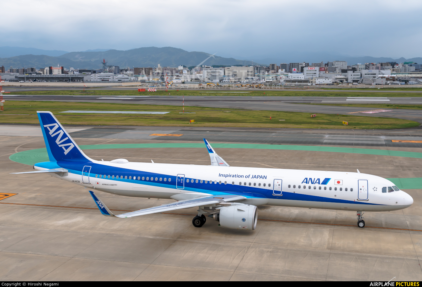 ANA - All Nippon Airways JA143A aircraft at Fukuoka