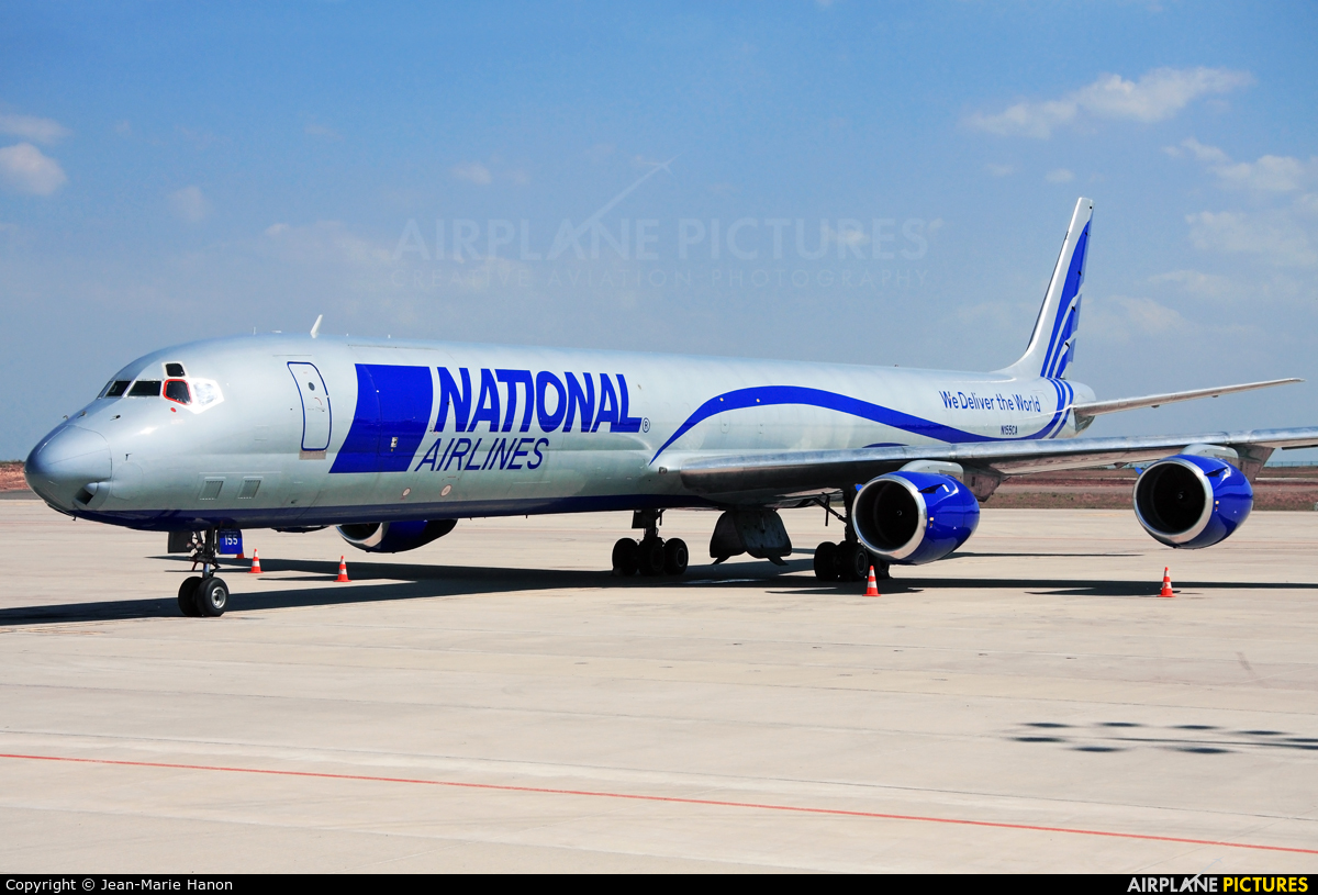 National Airlines N155CA aircraft at Liège-Bierset