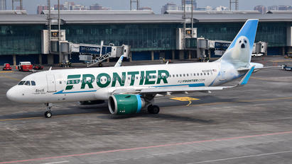 N338FR - Frontier Airlines Airbus A320 NEO
