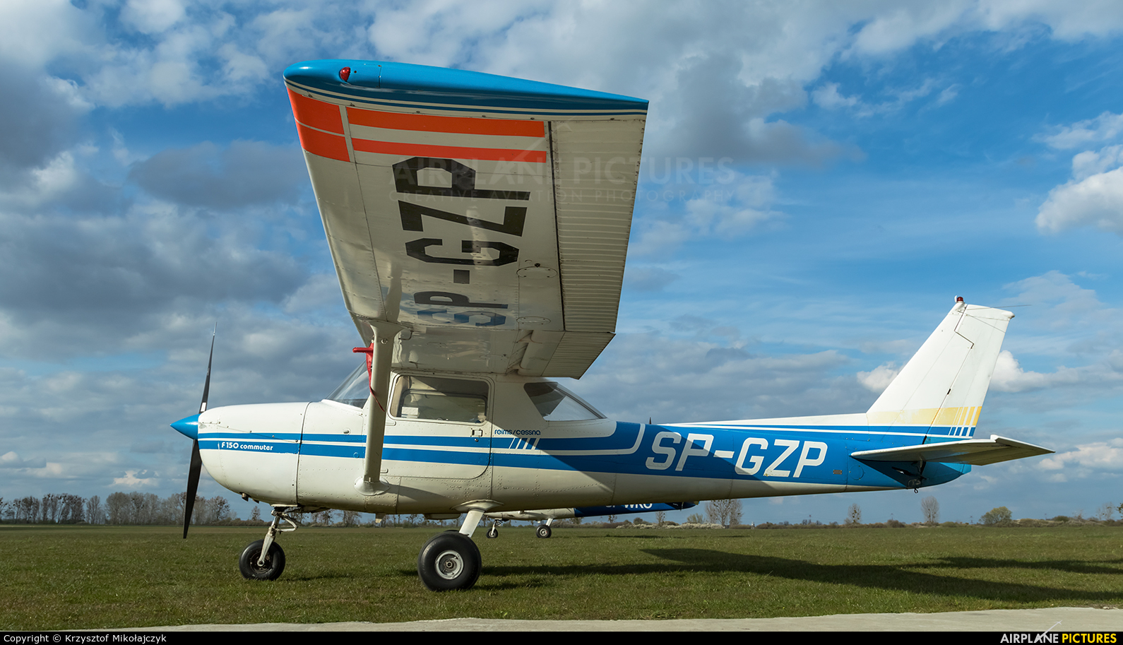 Private SP-GZP aircraft at Wrocław - Szymanów