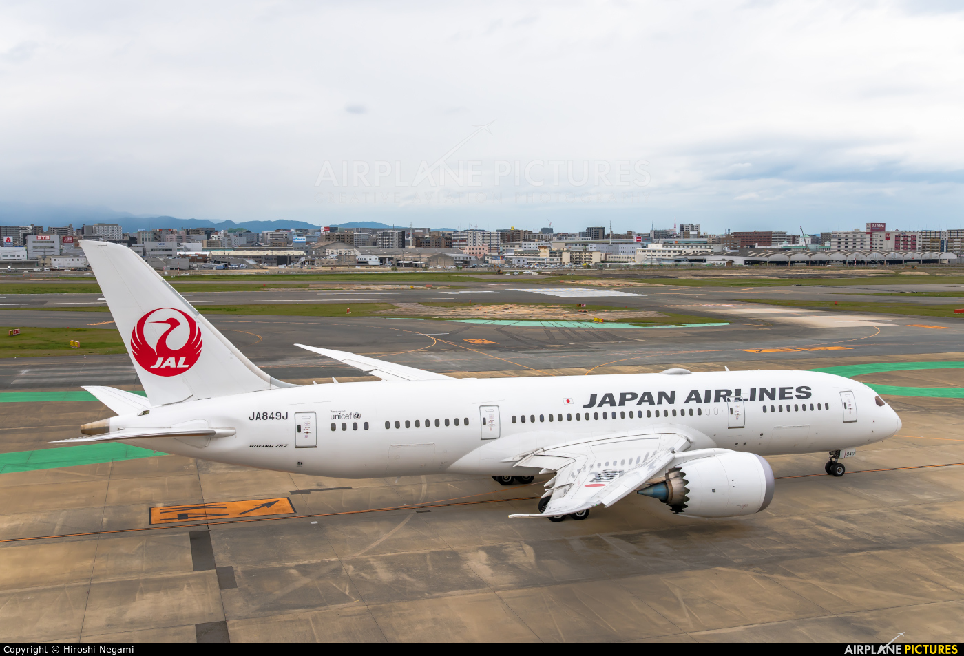 JAL - Japan Airlines JA849J aircraft at Fukuoka