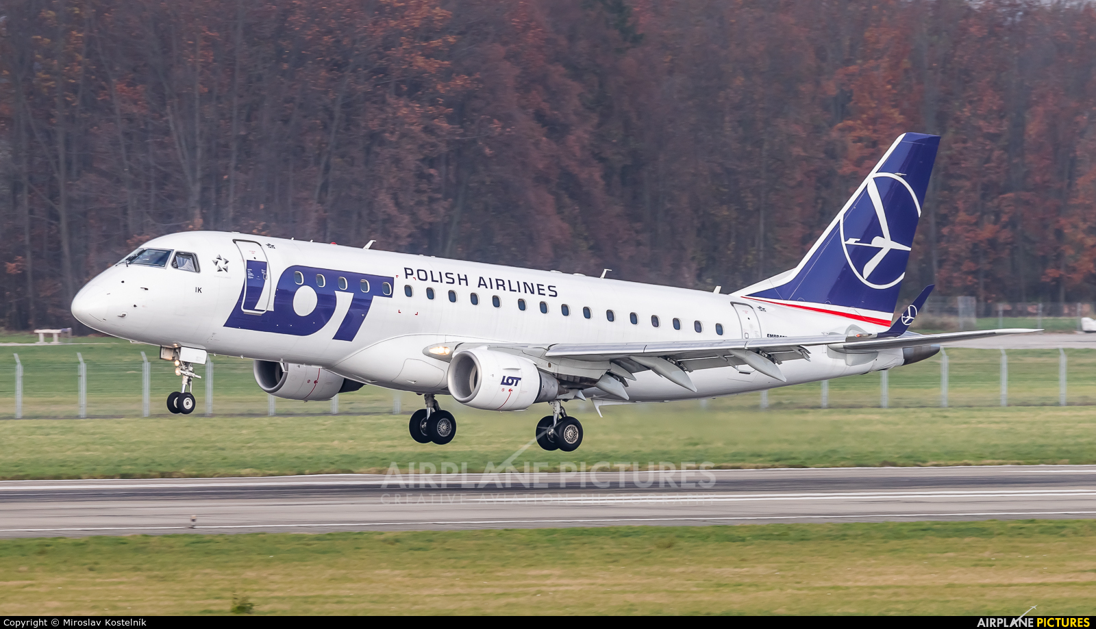 LOT - Polish Airlines SP-LIK aircraft at Ostrava Mošnov