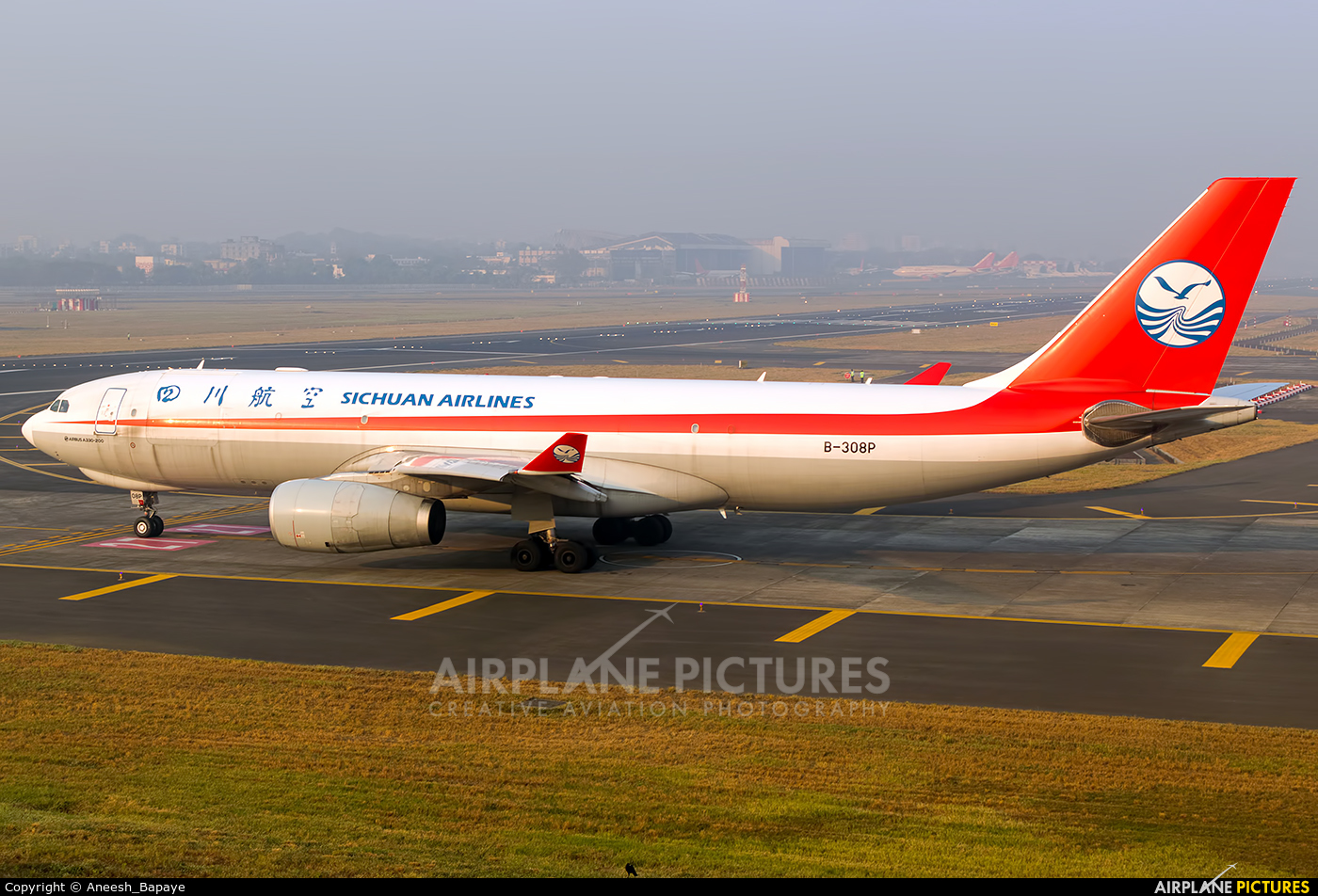 Sichuan Airlines  B-308P aircraft at Mumbai - Chhatrapati Shivaji Intl