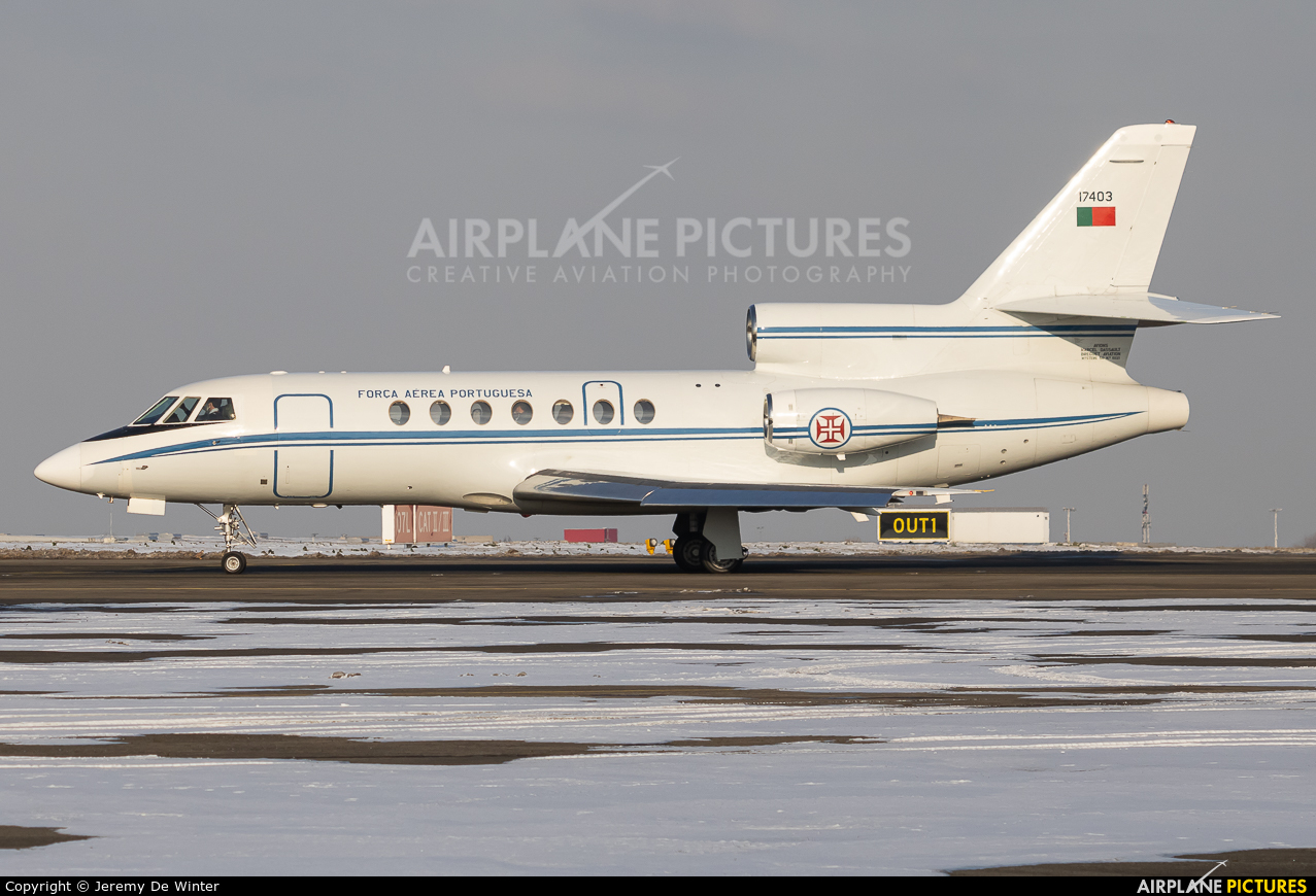 Portugal - Air Force 17403 aircraft at Brussels - Zaventem