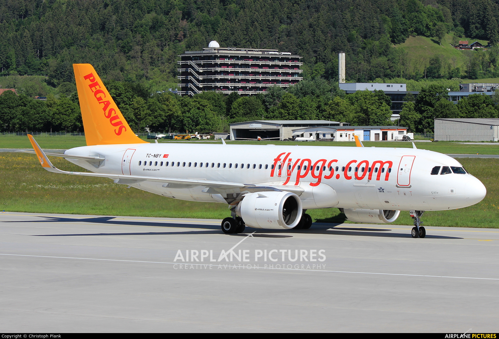 Pegasus TC-NBY aircraft at Innsbruck