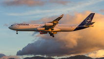 D-AIFF - Lufthansa Airbus A340-300 aircraft