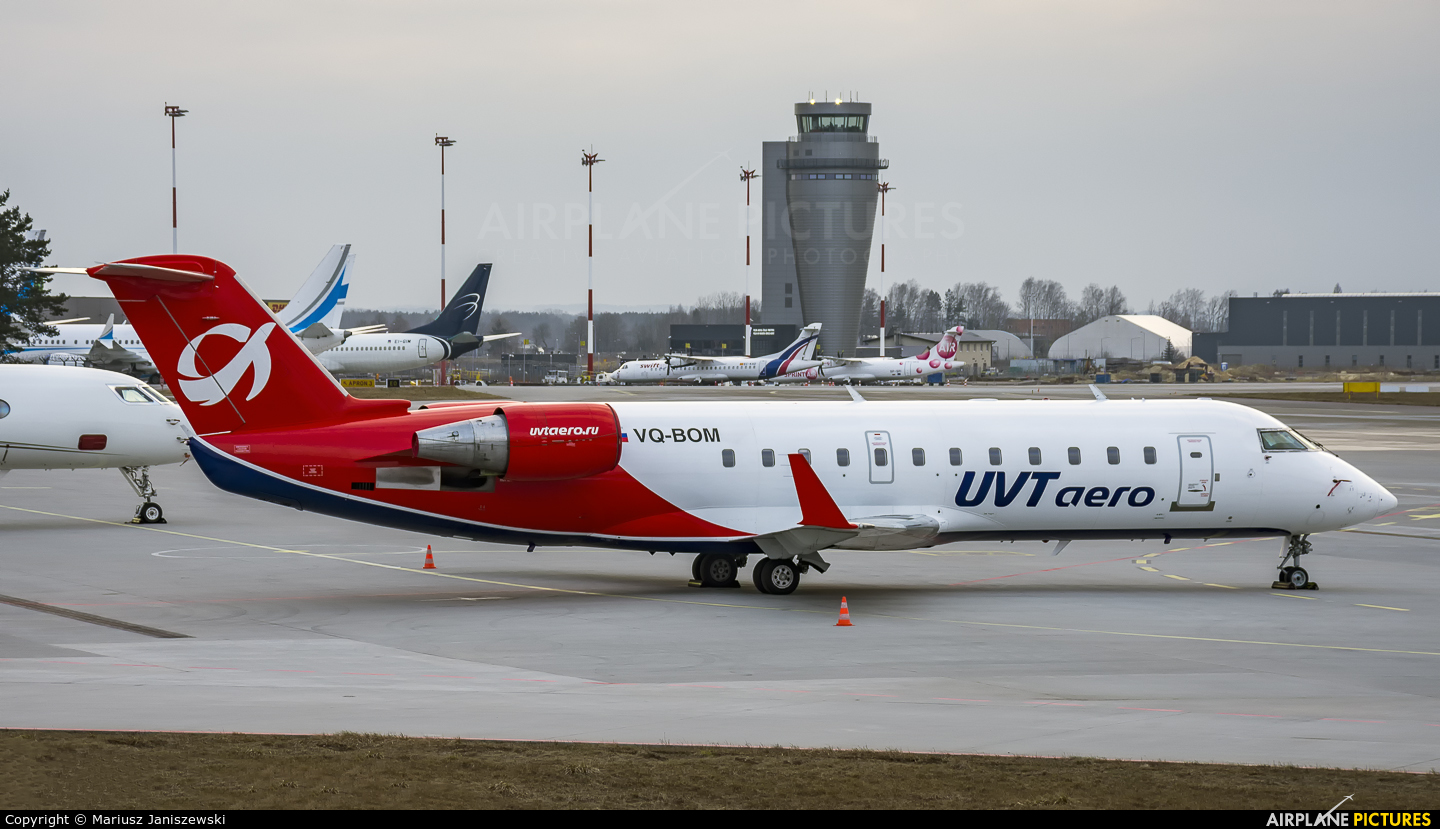 UVT-Aero VQ-BOM aircraft at Katowice - Pyrzowice