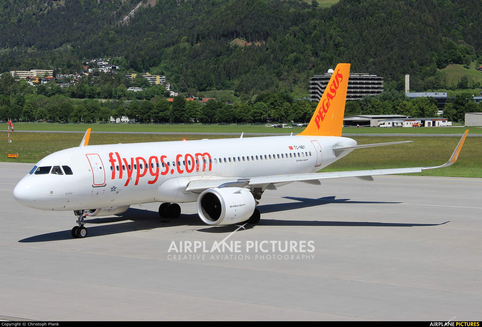 Pegasus TC-NBY aircraft at Innsbruck