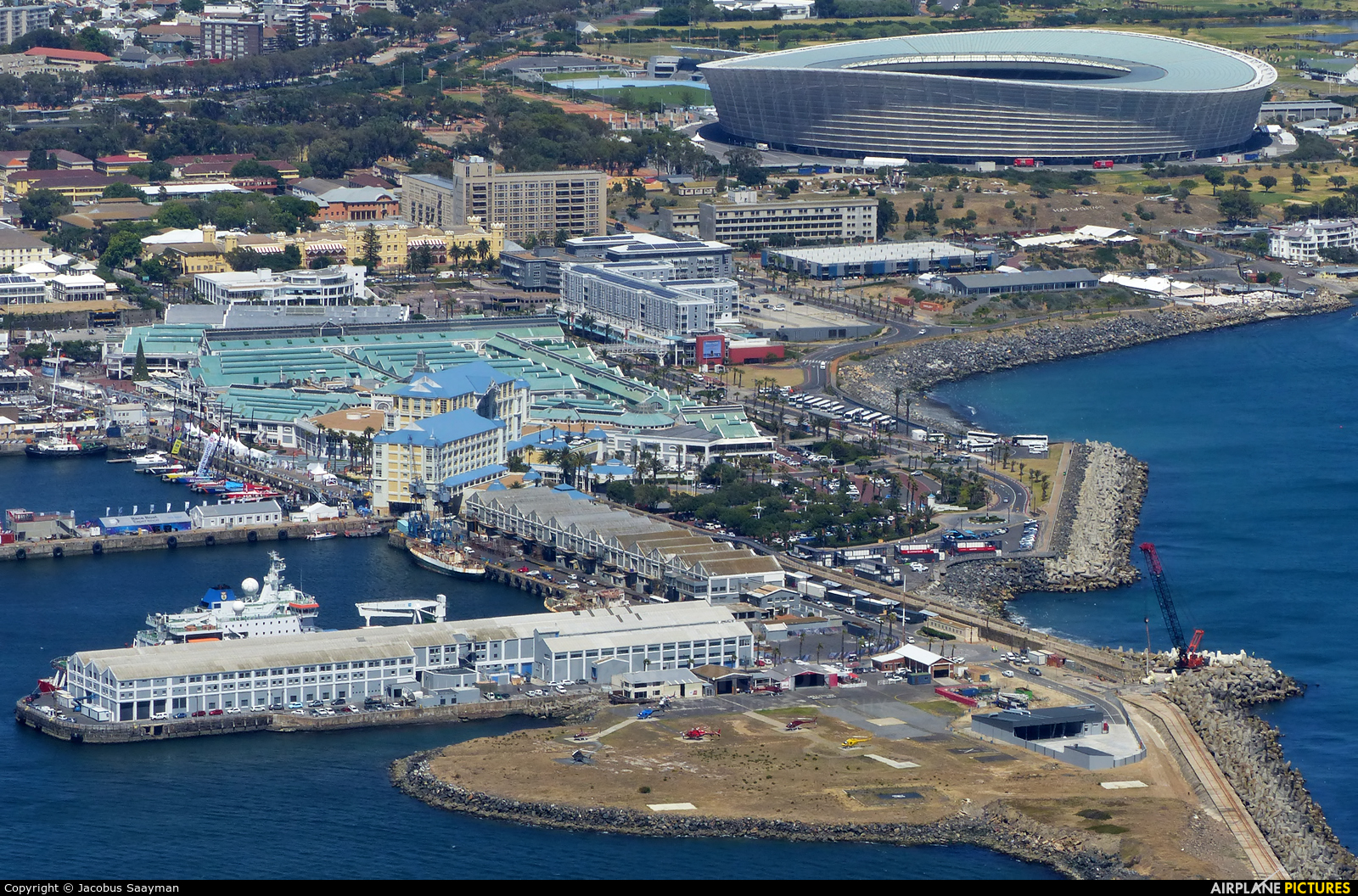 - Airport Overview - aircraft at V&A Waterfront Heliport
