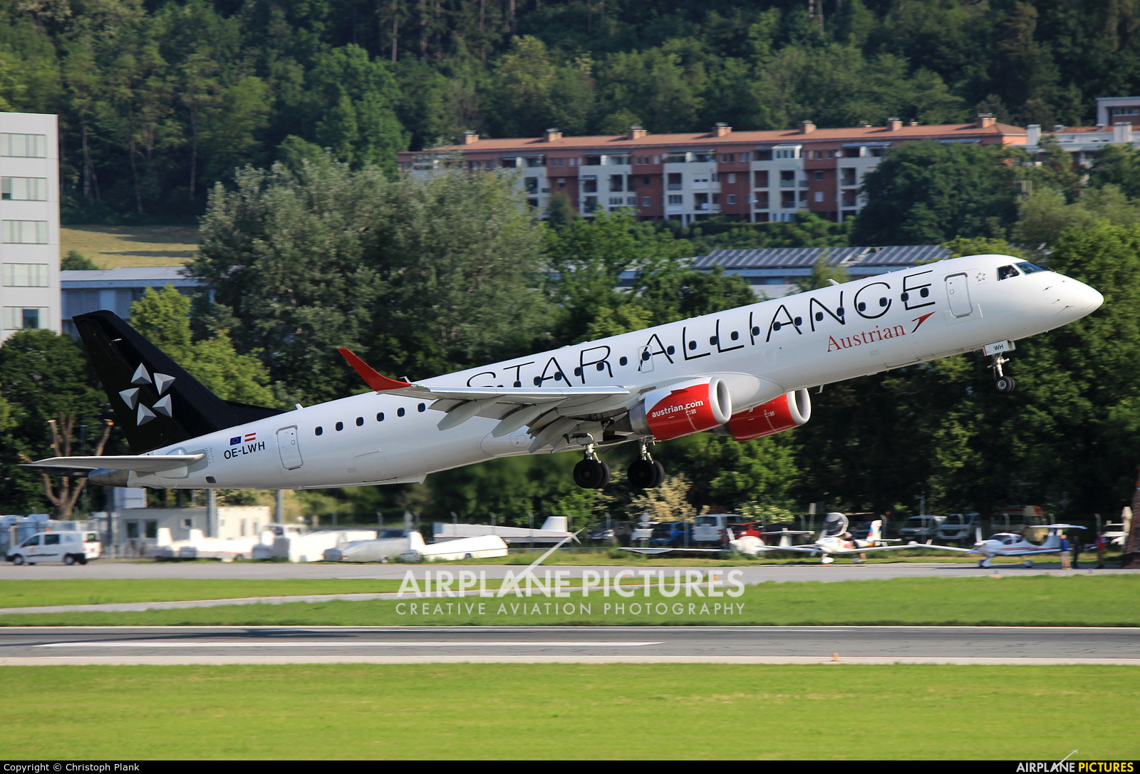 Austrian Airlines/Arrows/Tyrolean OE-LWH aircraft at Innsbruck