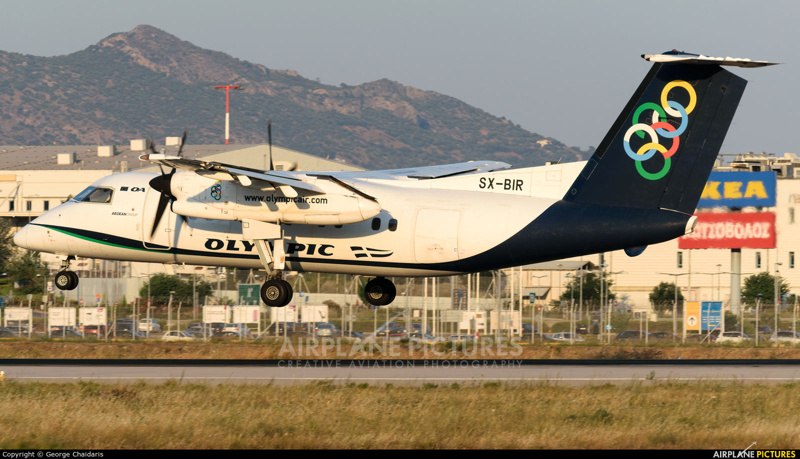 Olympic Airlines SX-BIR aircraft at Athens - Eleftherios Venizelos