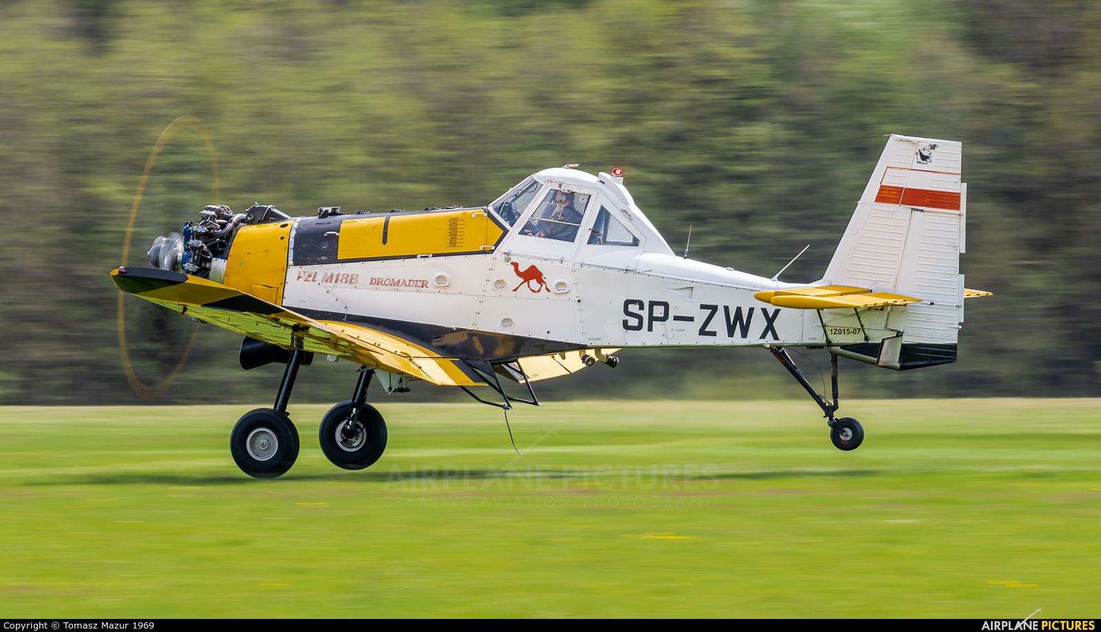 Private SP-ZWX aircraft at Rybnik - Gotartowice
