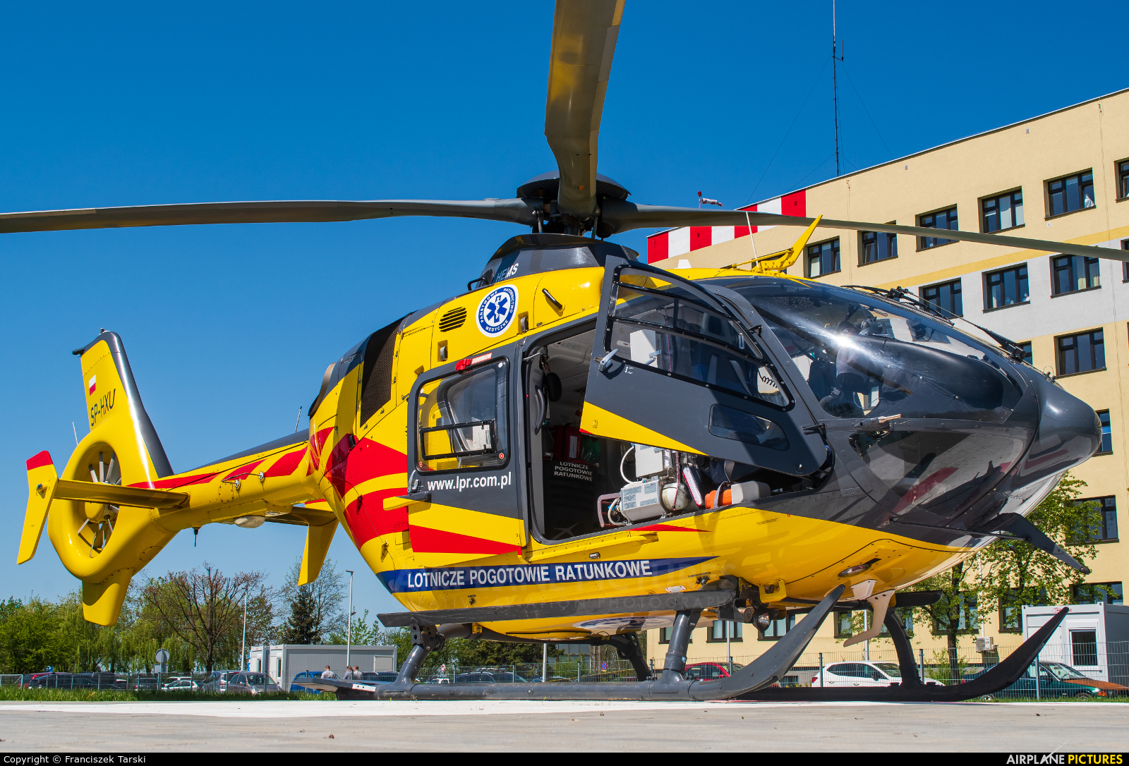 Polish Medical Air Rescue - Lotnicze Pogotowie Ratunkowe SP-HXU aircraft at Off Airport - Poland