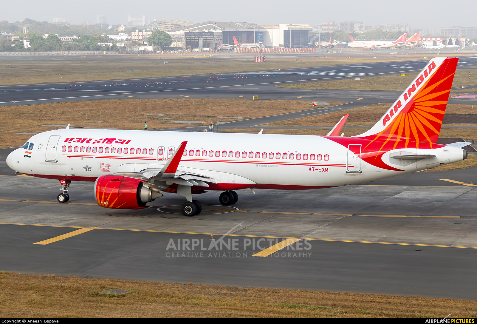 Air India VT-EXM aircraft at Mumbai - Chhatrapati Shivaji Intl