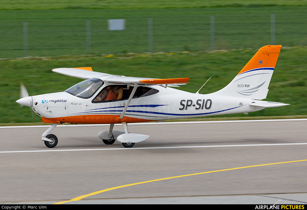 Private SP-SIO aircraft at Augsburg