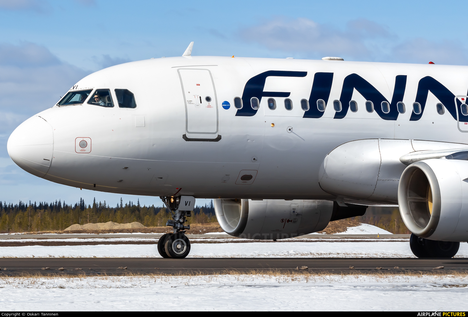Finnair OH-LVI aircraft at Kittilä