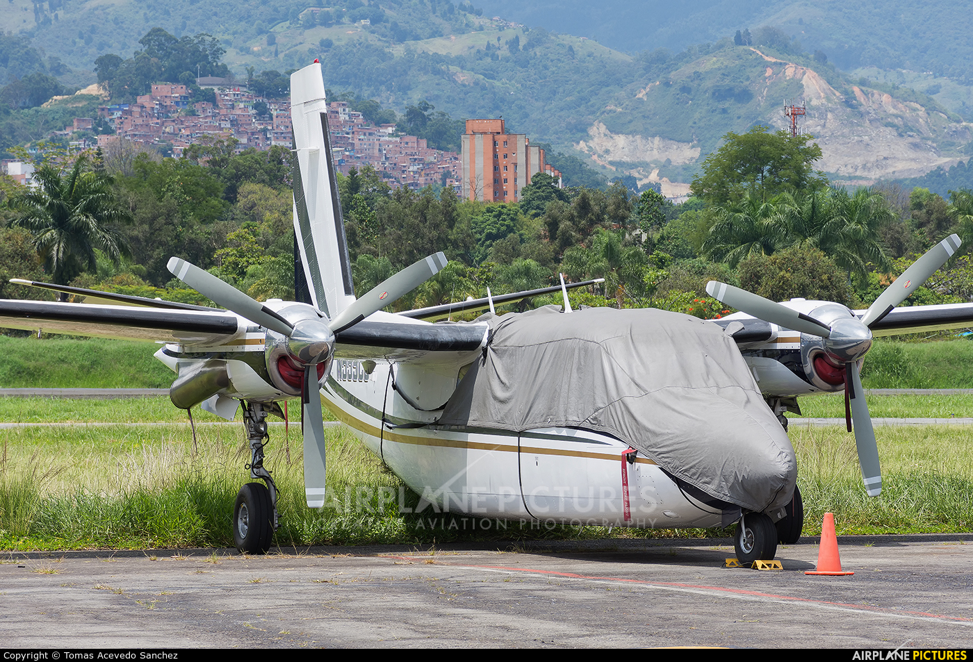 Private N559CG aircraft at Medellin - Olaya Herrera