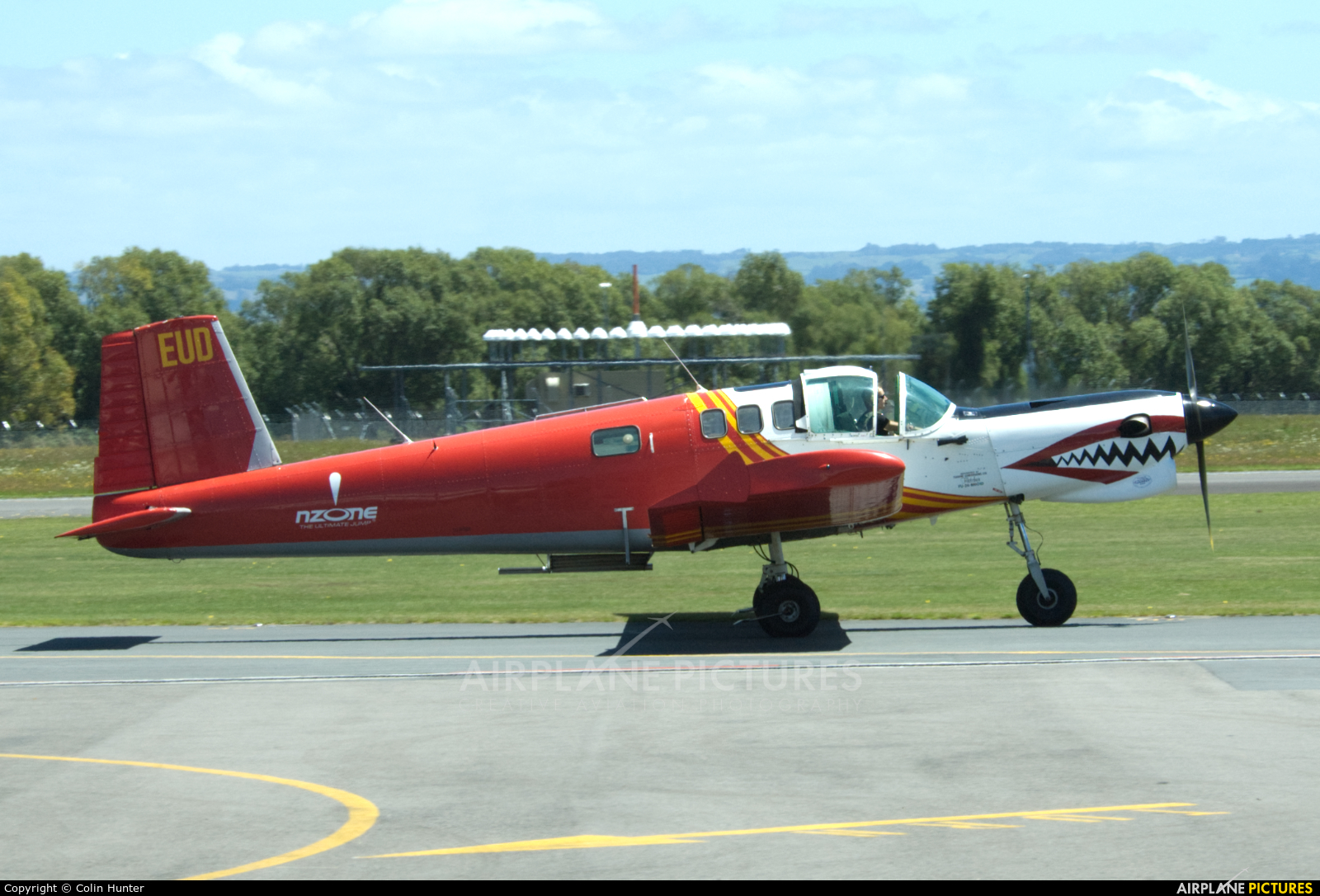 Parachute Adventure Queenstown Ltd ZK-EUD aircraft at Rotorua