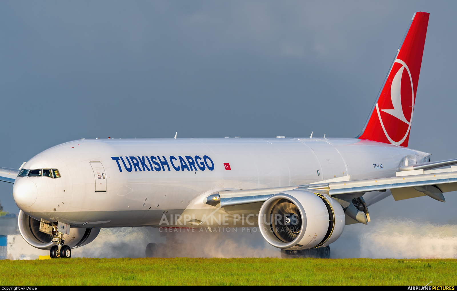 Turkish Cargo TC-LJS aircraft at Prague - Václav Havel