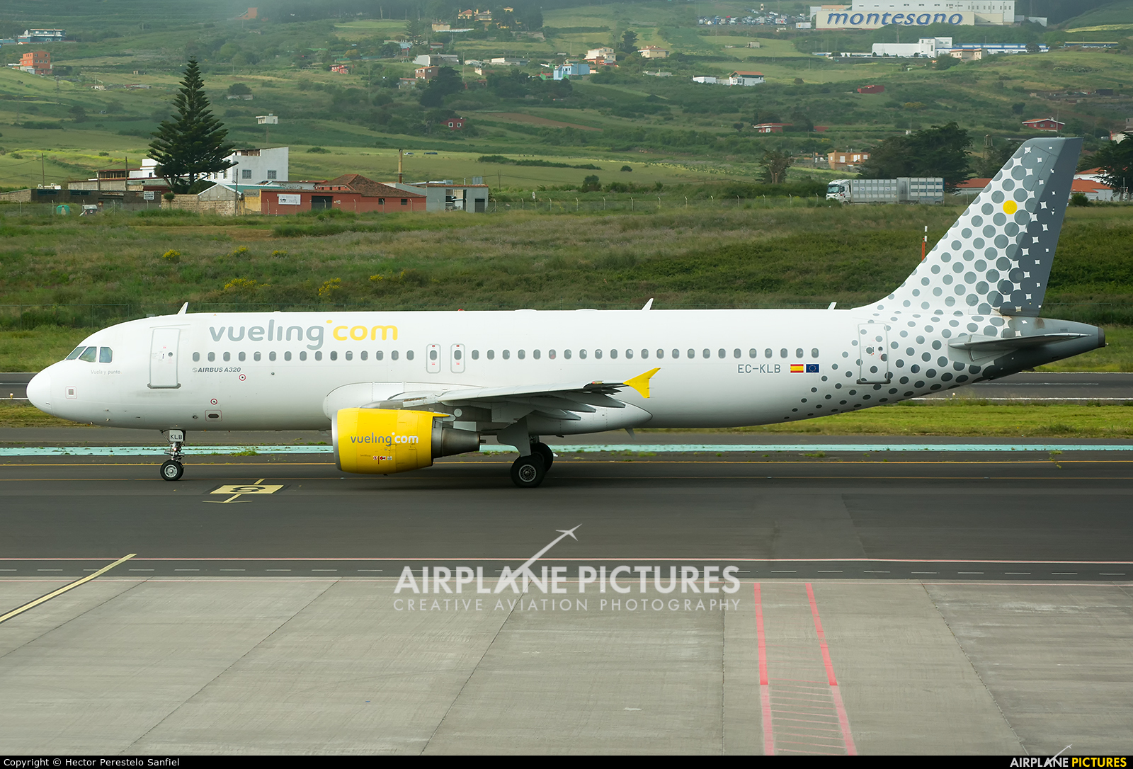 Vueling Airlines EC-KLB aircraft at Tenerife Norte - Los Rodeos