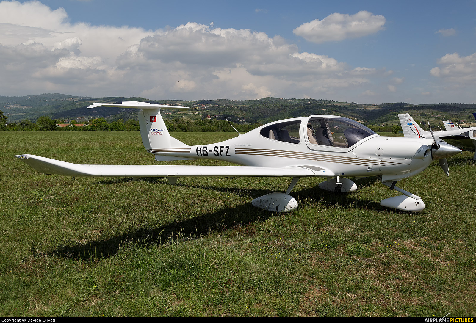Private HB-SFZ aircraft at Verona - Boscomantico
