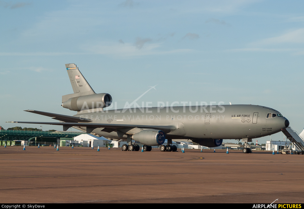 USA - Air Force 87-0124 aircraft at Fairford