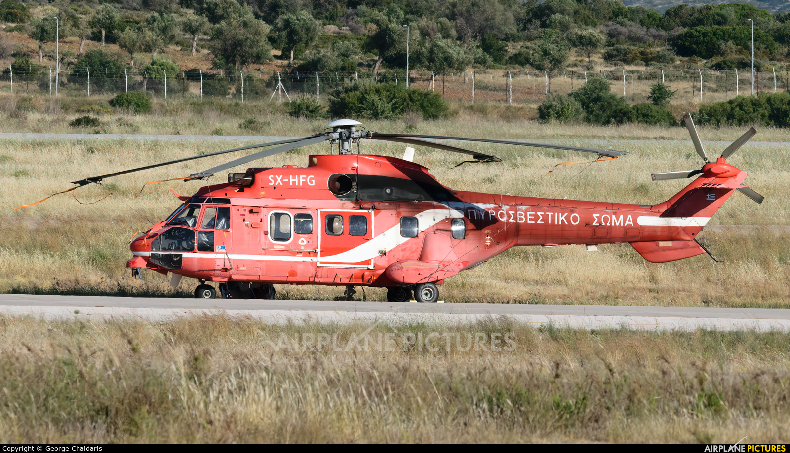 Greece - Fire Fighting Service SX-HFG aircraft at Athens - Eleftherios Venizelos