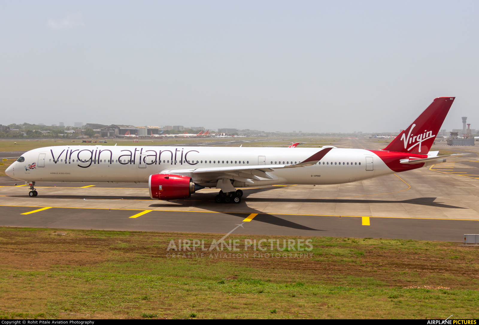Virgin Atlantic G-VPRD aircraft at Mumbai - Chhatrapati Shivaji Intl