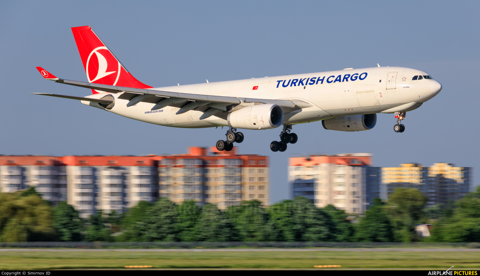 Turkish Cargo TC-JOU aircraft at Kyiv - Borispol