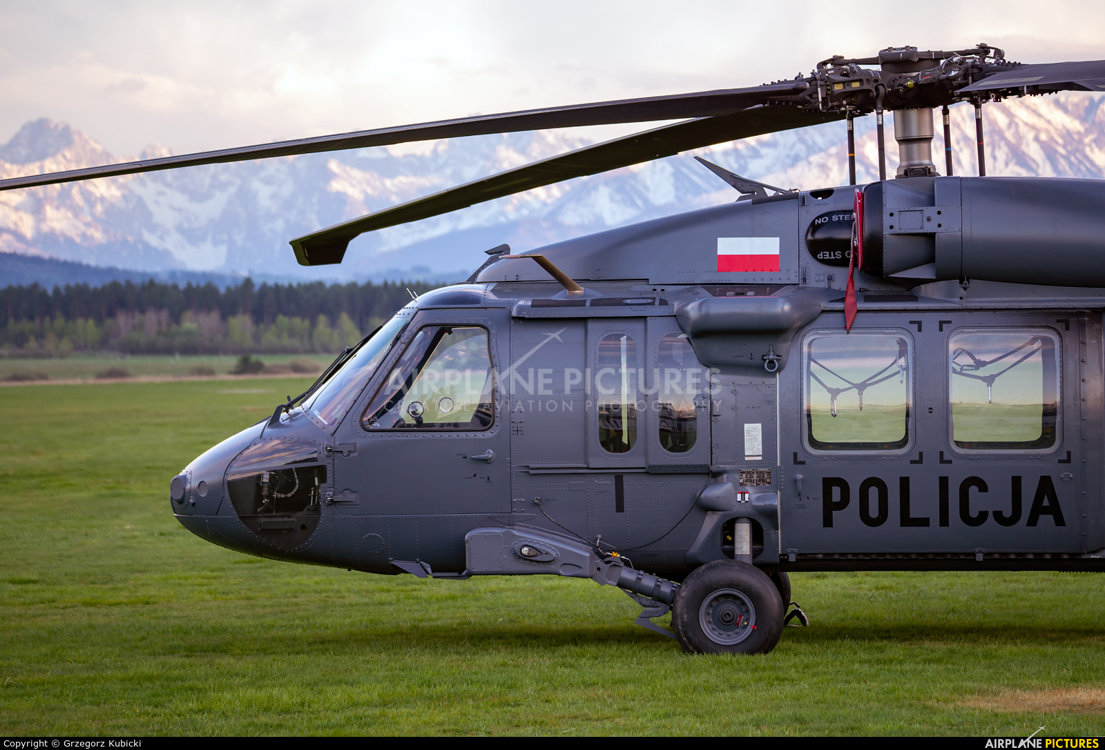 Poland - Police SN-71XP aircraft at Nowy Targ