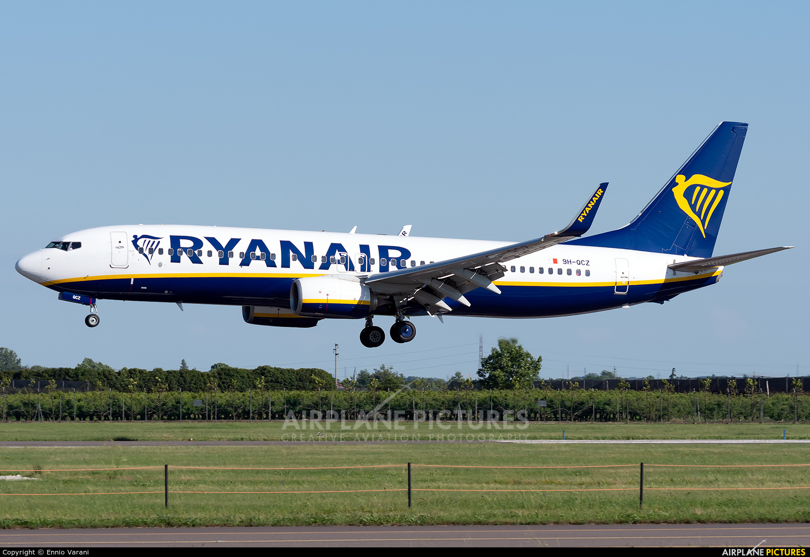 Ryanair (Malta Air) 9H-QCZ aircraft at Verona - Villafranca
