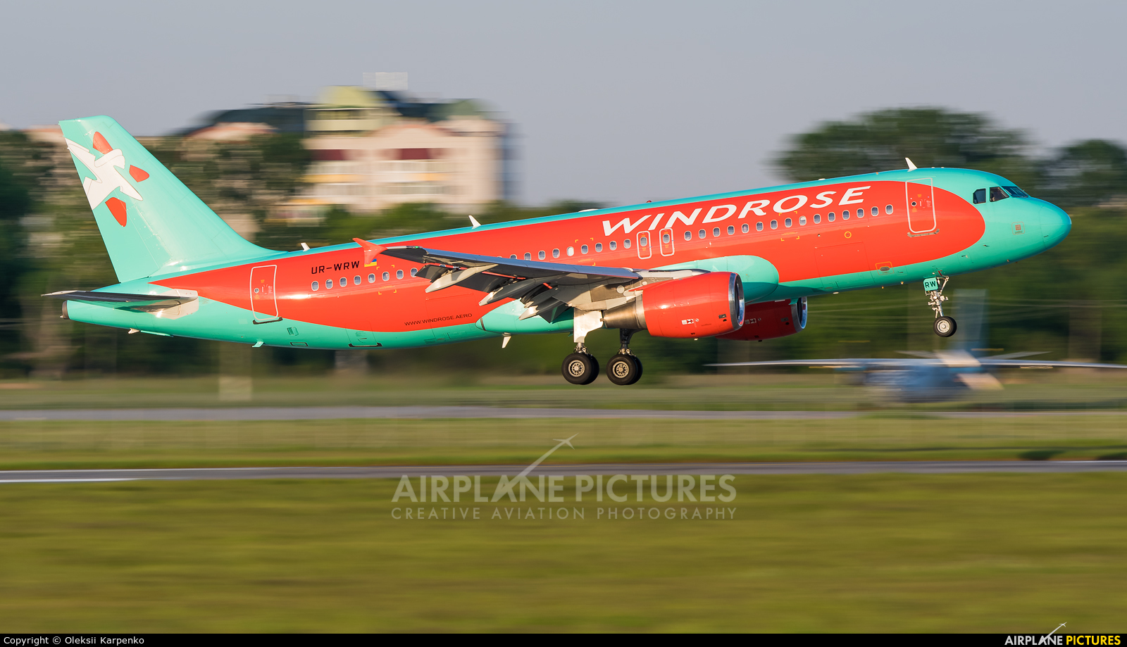 Windrose Airlines UR-WRW aircraft at Kyiv - Borispol