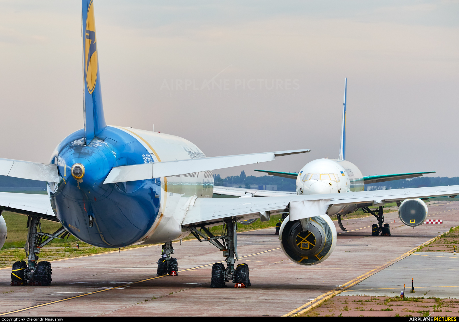 Ukraine International Airlines UR-GED aircraft at Kyiv - Borispol