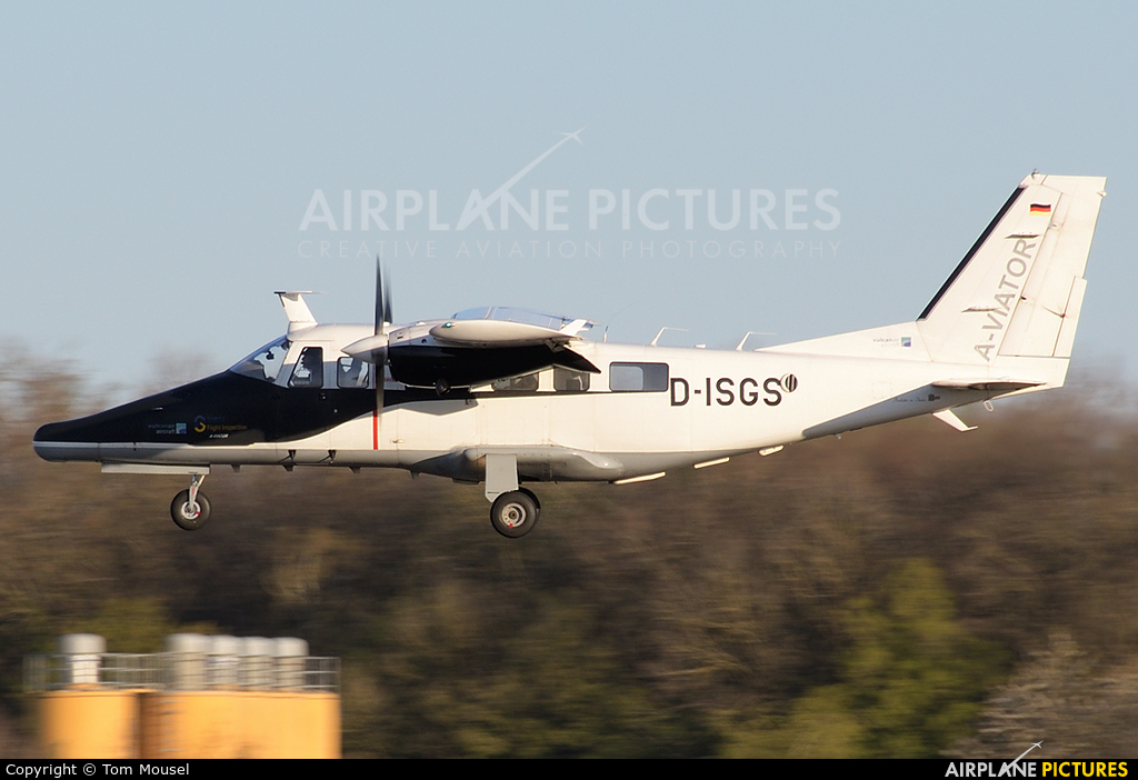 Private D-ISGS aircraft at Luxembourg - Findel