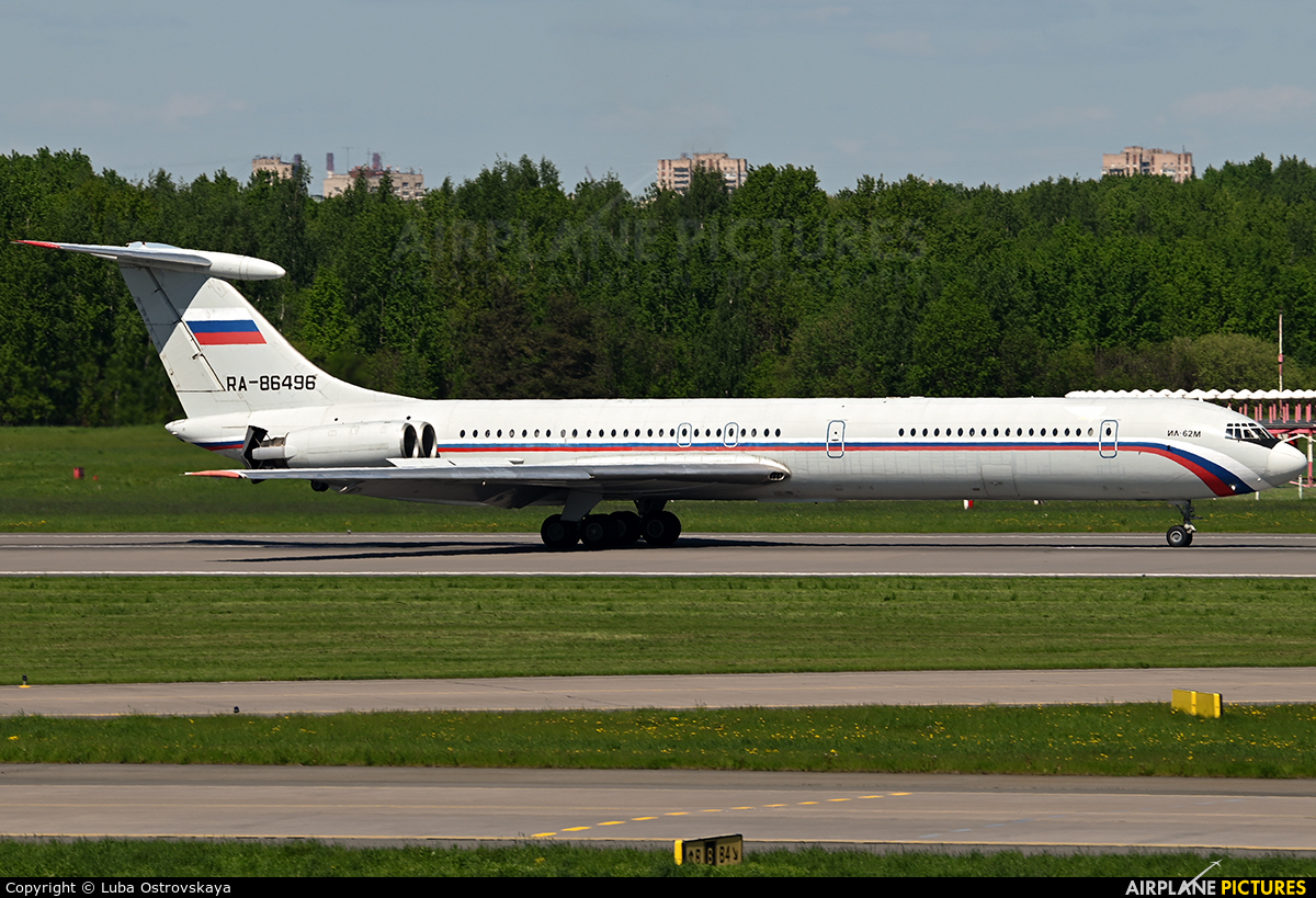 Russia - Air Force RA-86496 aircraft at St. Petersburg - Pulkovo