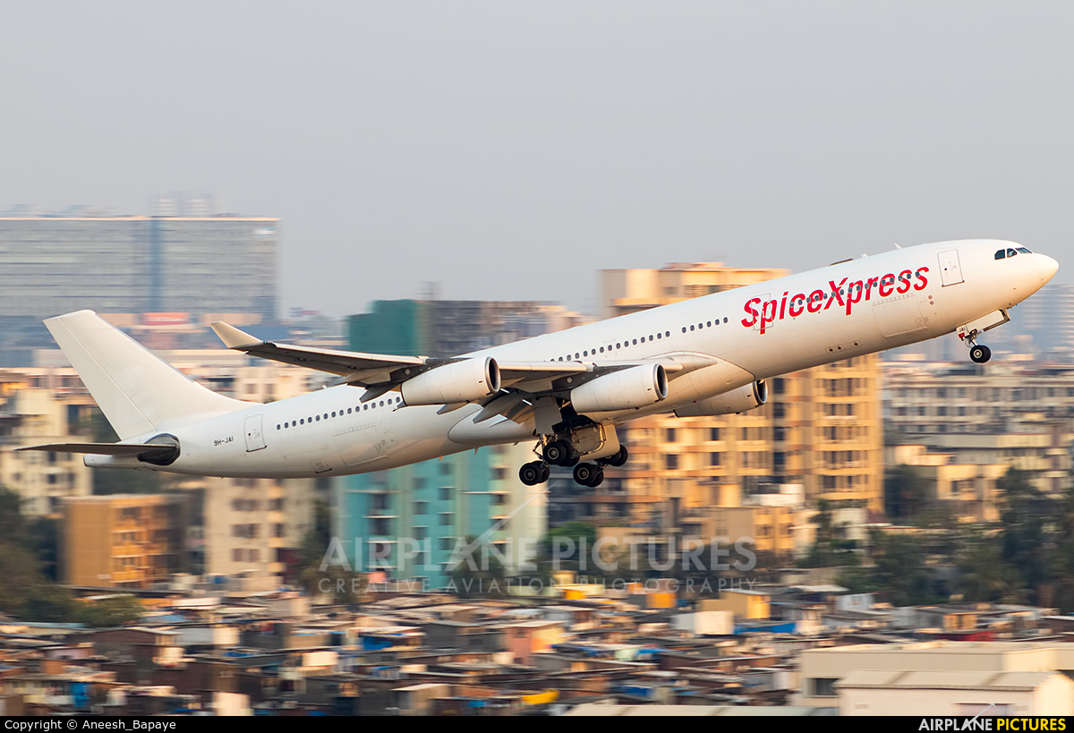 SpiceJet - SpiceXpress 9H-JAI aircraft at Mumbai - Chhatrapati Shivaji Intl