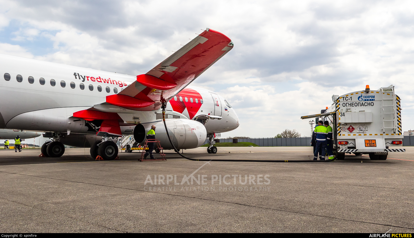 Red Wings RA-89144 aircraft at Belgorod Intl