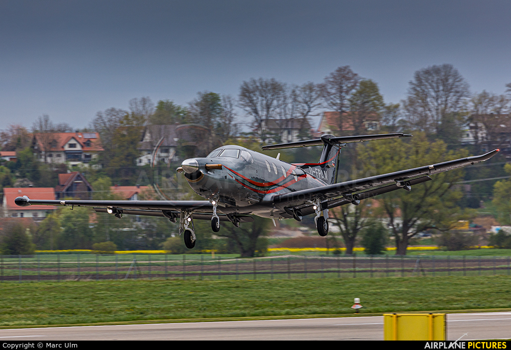 Private D-FPAN aircraft at Augsburg