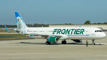 N711FR - Frontier Airlines Airbus A321 aircraft