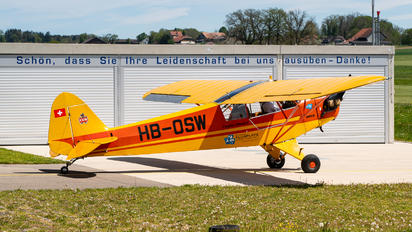 HB-OSW - Private Piper J3 Cub