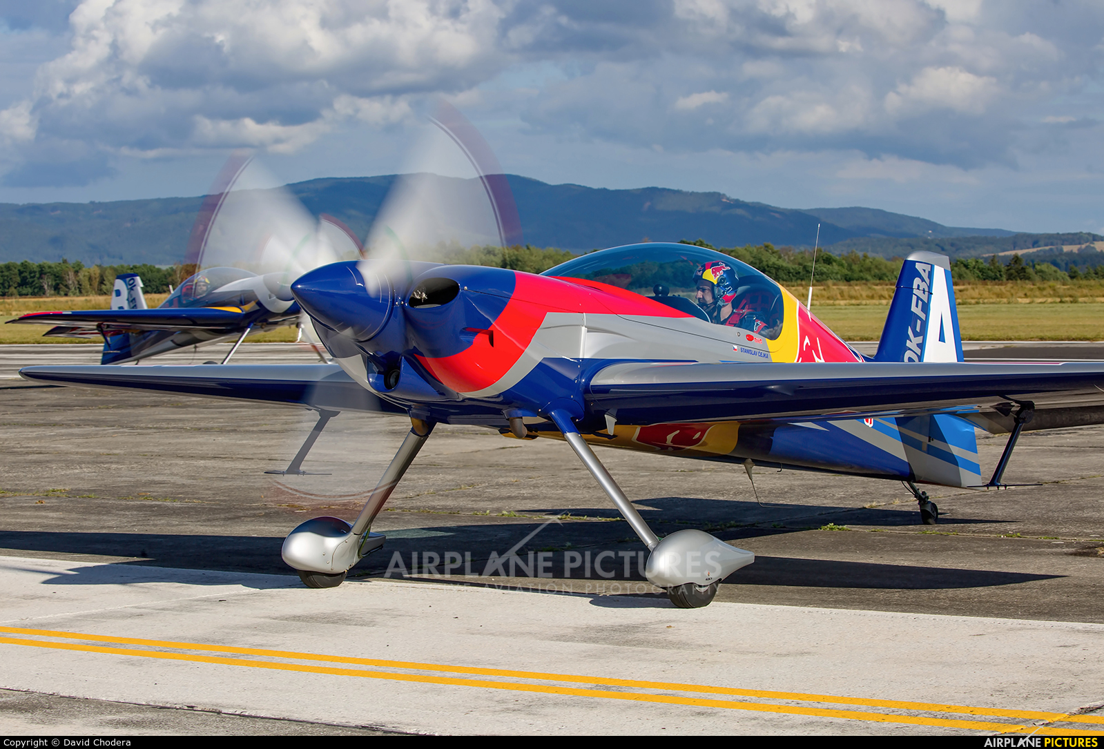 The Flying Bulls : Aerobatics Team OK-FBA aircraft at Cheb