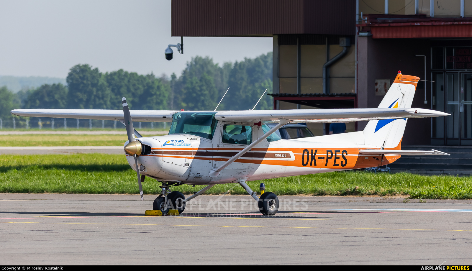 Private OK-PES aircraft at Ostrava Mošnov